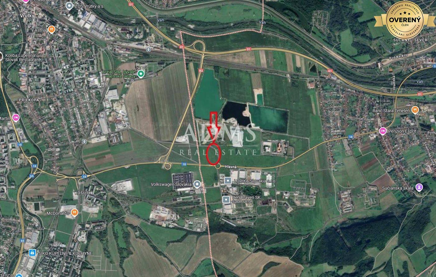 Industrial plot, Martin, Slovakia
