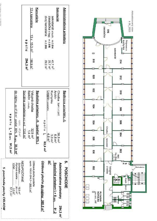 Office spaces Žilina