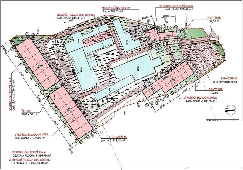 Production / storage / logistics premises