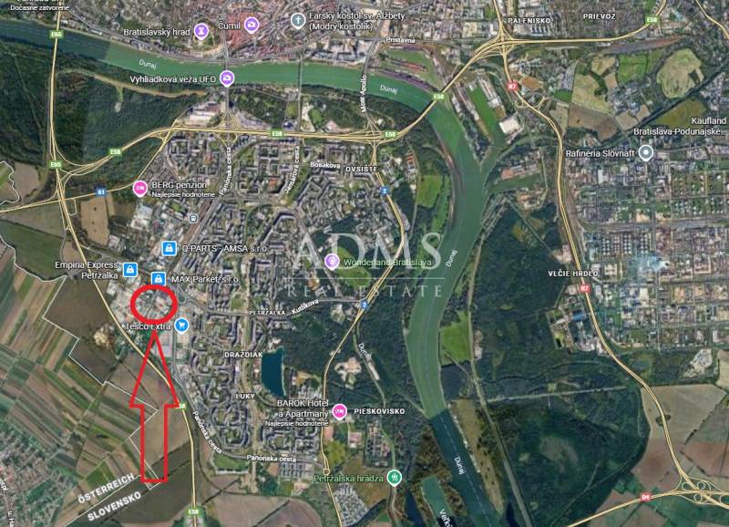 Business plot for sale, Bratislava - Petržalka