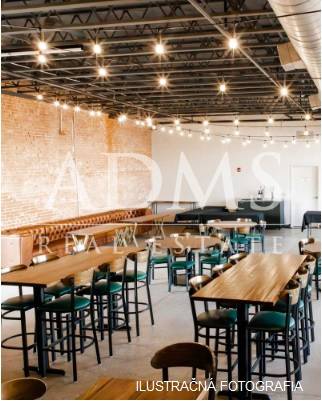 Space for a café or bistro near the university