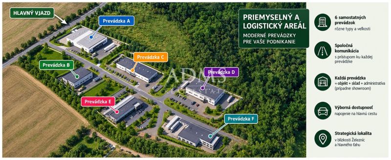 Land for business purposes (wholesale, logistics, services)